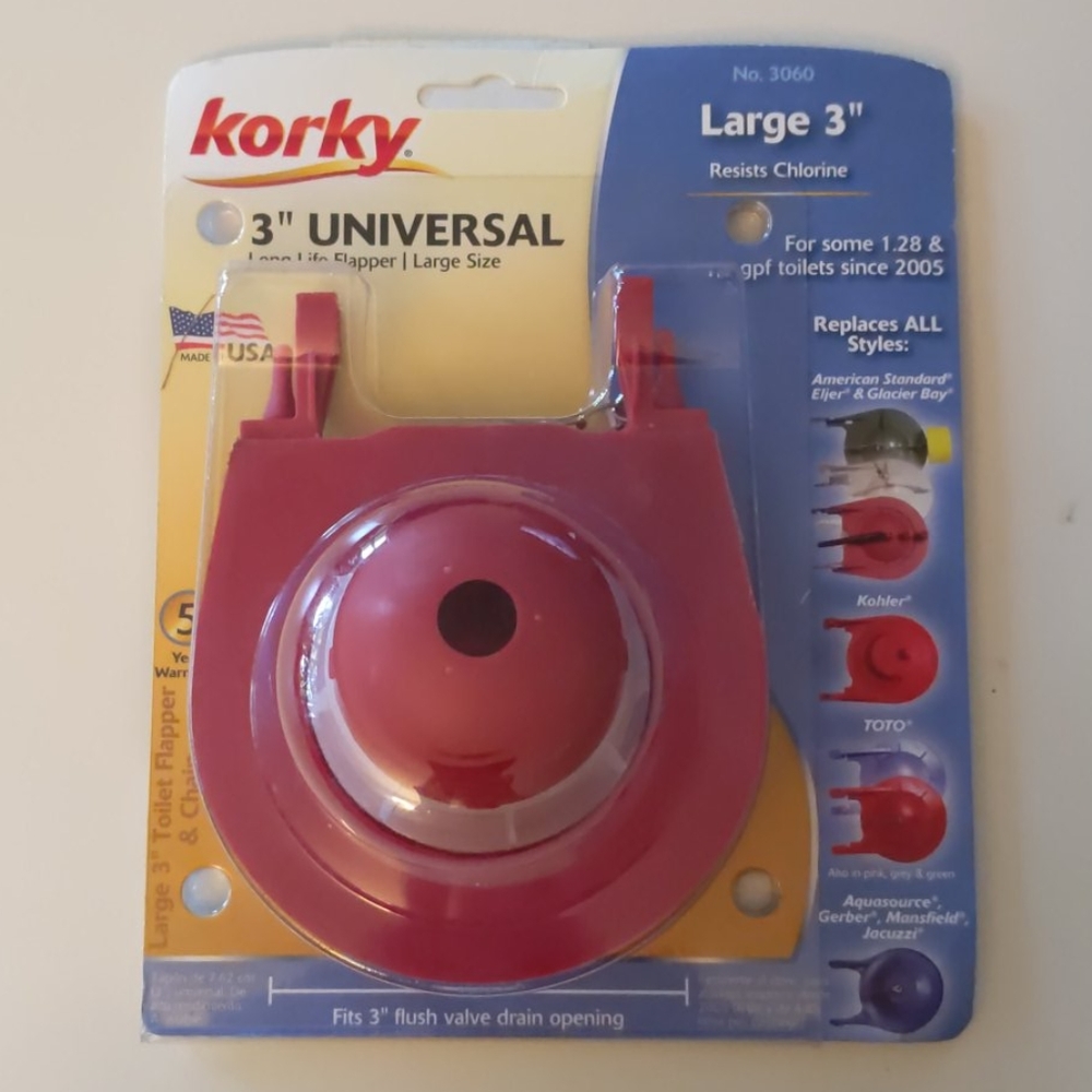 Korky 3" Universal Flapper